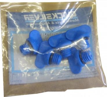Plug ASY Drain Ablassschraube blau
