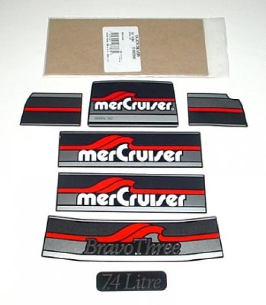 MerCruiser Bravo 3 Decal Set