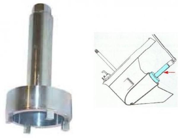Bearing Carrier Retainer Nut Wrench