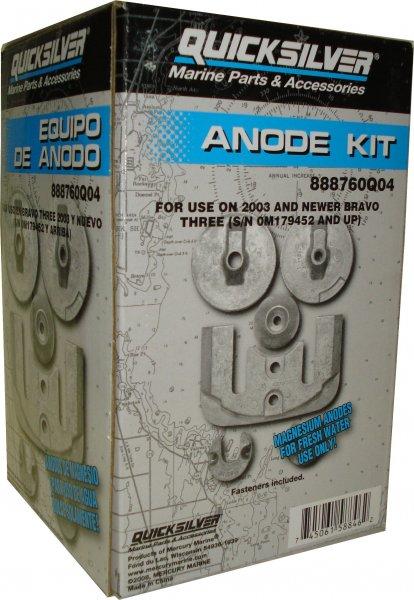 MerCruiser Anoden KIT Bravo 3 Magnesium