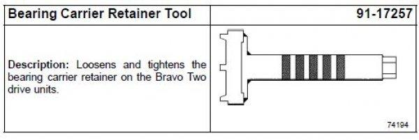 Bearing Carrier Retainer Tool
